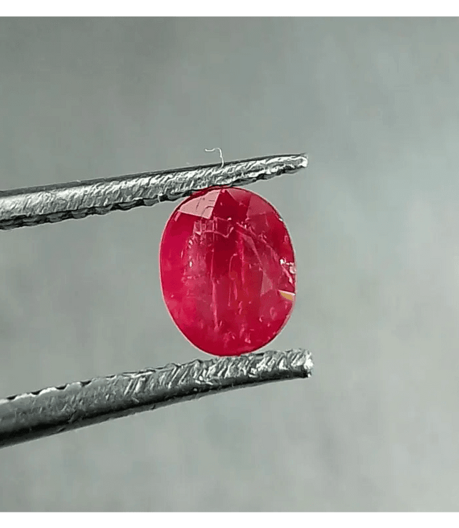 0.59ct Burmese Ruby, 100% Natural Untreated Gem - SMSGEMS 