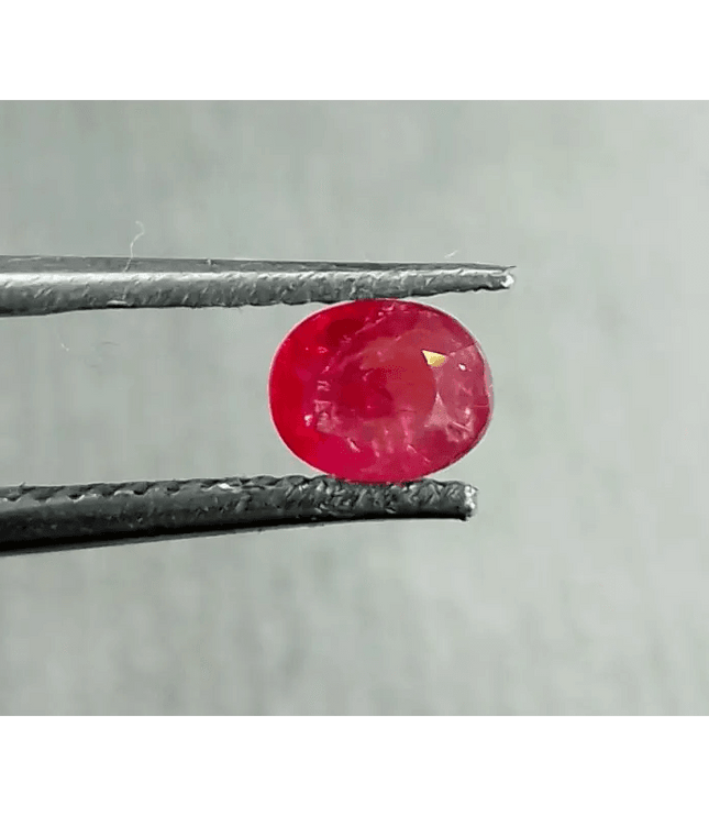 0.59ct Burmese Ruby, 100% Natural Untreated Gem - SMSGEMS 