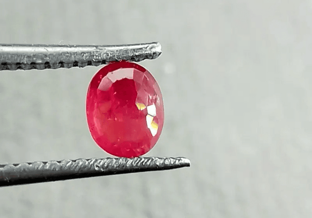 0.59ct Burmese Ruby, 100% Natural Untreated Gem - SMSGEMS 