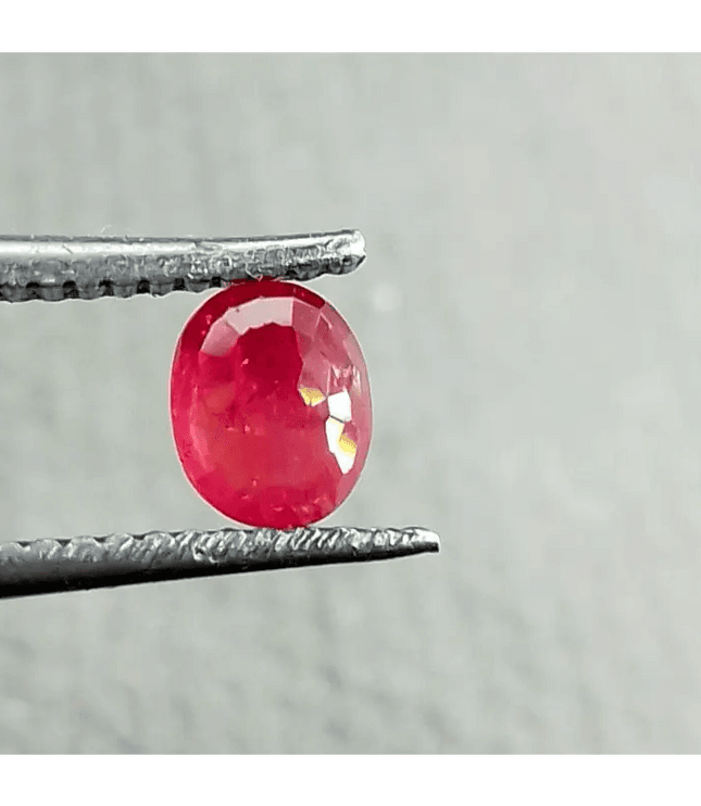 0.59ct Burmese Ruby, 100% Natural Untreated Gem - SMSGEMS 