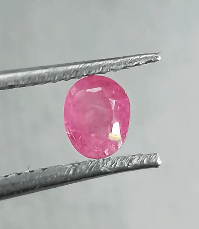 63ct Burmese Ruby Natural Untreated Gem - SMSGEMS 