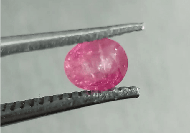63ct Burmese Ruby Natural Untreated Gem - SMSGEMS 