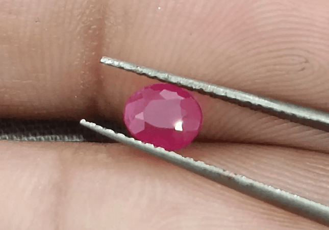 65ct Mozambique Ruby Natural Untreated Gemstone - SMSGEMS 