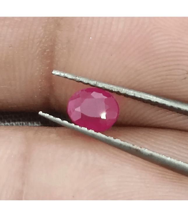 65ct Mozambique Ruby Natural Untreated Gemstone - SMSGEMS 