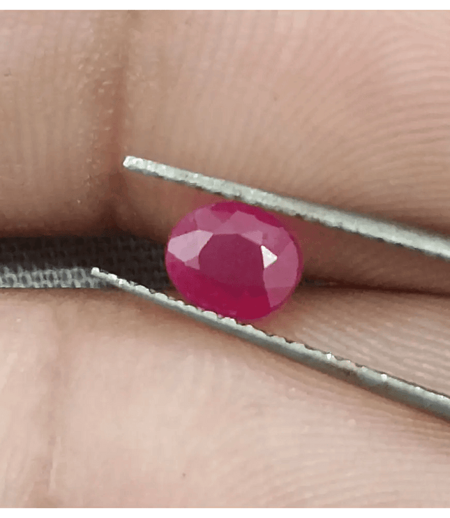 65ct Mozambique Ruby Natural Untreated Gemstone - SMSGEMS 