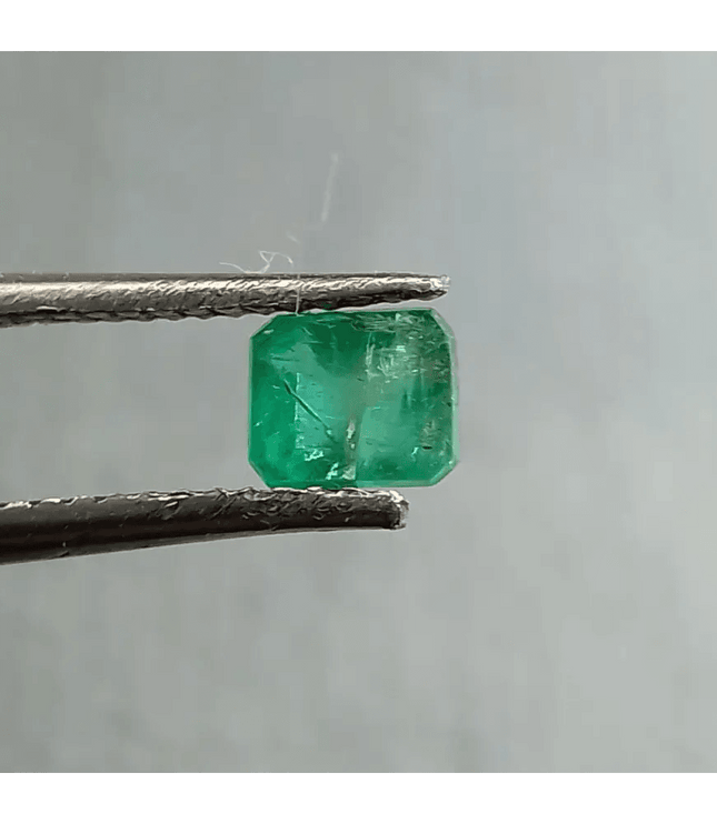 67ct Zambian Emerald Natural Green Gemstone - SMSGEMS 
