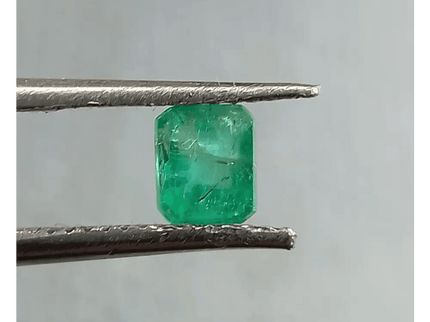 67ct Zambian Emerald Natural Green Gemstone - SMSGEMS 
