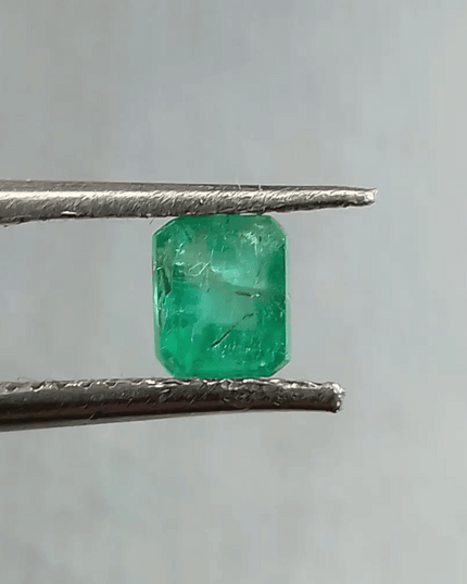 67ct Zambian Emerald Natural Green Gemstone - SMSGEMS 