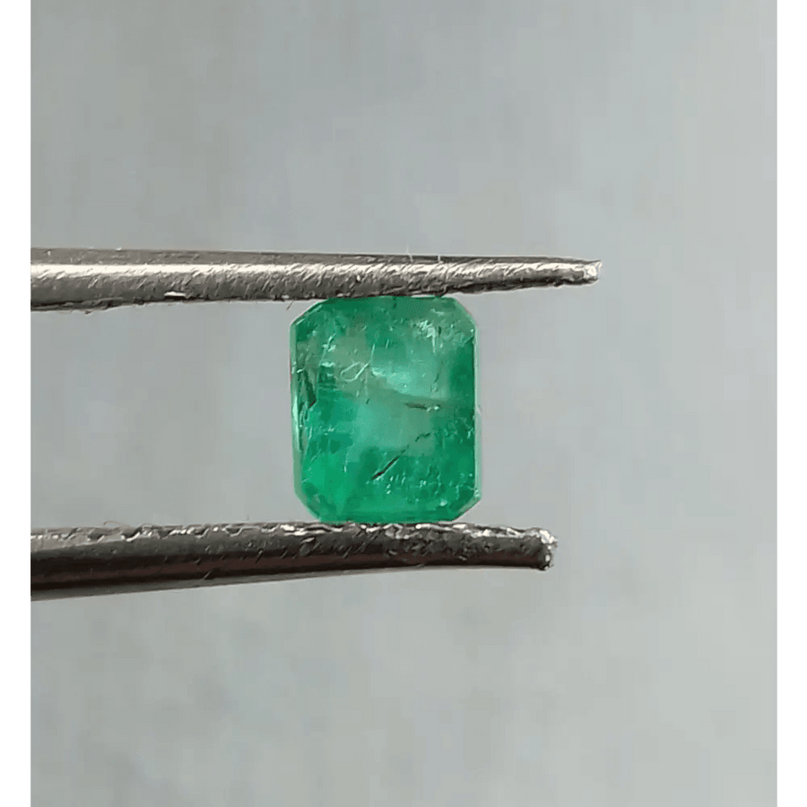 67ct Zambian Emerald Natural Green Gemstone - SMSGEMS 