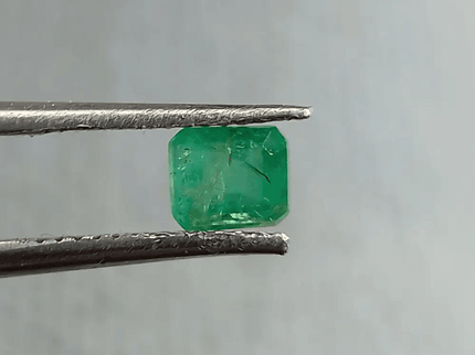 67ct Zambian Emerald Natural Green Gemstone - SMSGEMS 