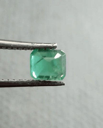 67ct Zambian Emerald Natural Green Gemstone - SMSGEMS 