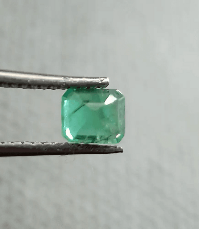 67ct Zambian Emerald Natural Green Gemstone - SMSGEMS 