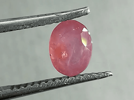 Natural Untreated Ruby 0.70ct Oval Gem Africa - SMSGEMS 