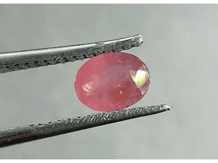 Natural Untreated Ruby 0.70ct Oval Gem Africa - SMSGEMS 