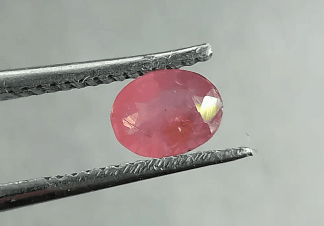 Natural Untreated Ruby 0.70ct Oval Gem Africa - SMSGEMS 