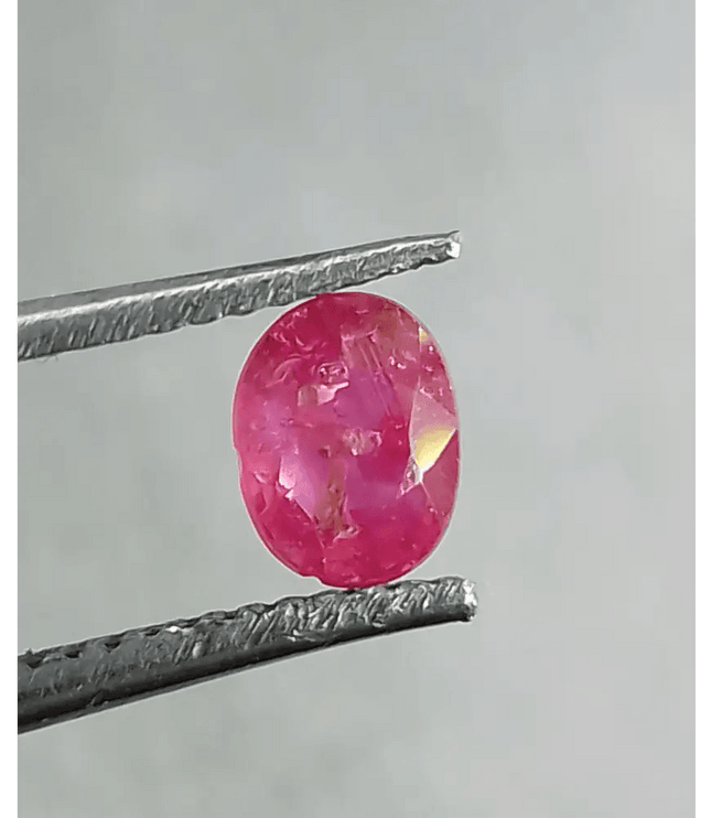 0.71ct Burmese Ruby, 100% Natural Untreated Gem - SMSGEMS 