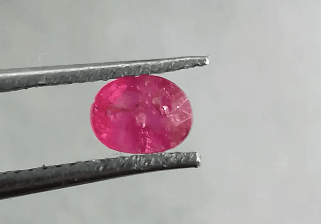 0.71ct Burmese Ruby, 100% Natural Untreated Gem - SMSGEMS 