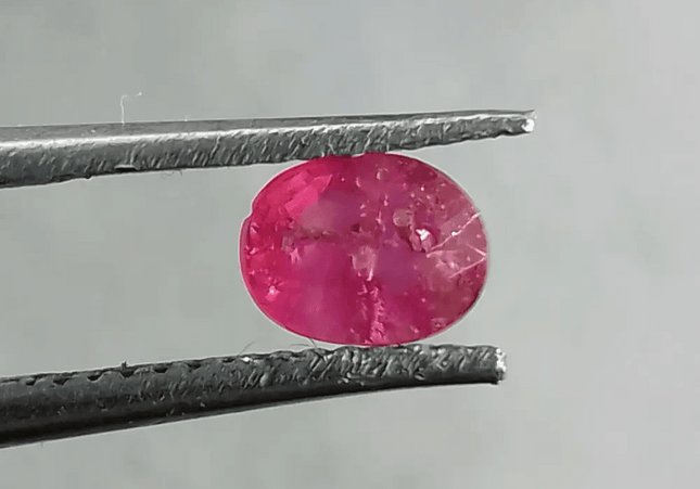0.71ct Burmese Ruby, 100% Natural Untreated Gem - SMSGEMS 