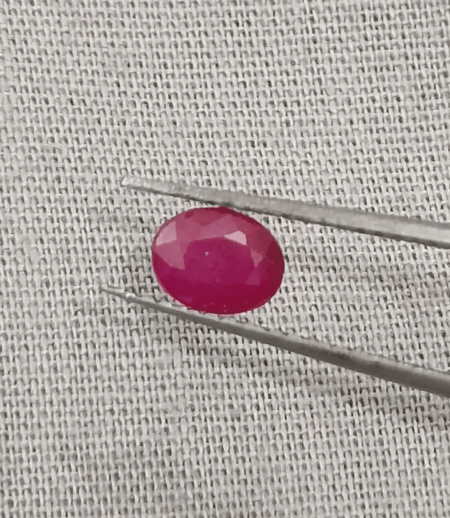 0.71ct Mozambique Ruby, Natural Untreated Gemstone - SMSGEMS 