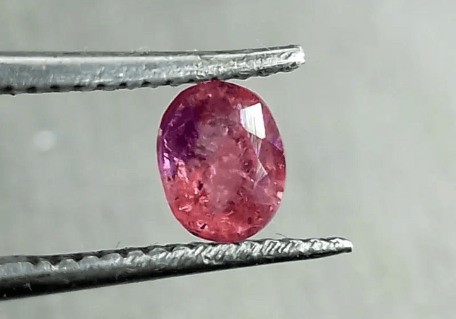 0.74ct Burmese Ruby, Natural Untreated Gemstone - SMSGEMS 