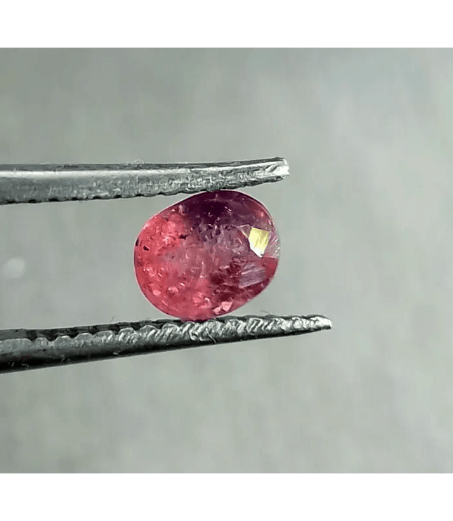 0.74ct Burmese Ruby, Natural Untreated Gemstone - SMSGEMS 