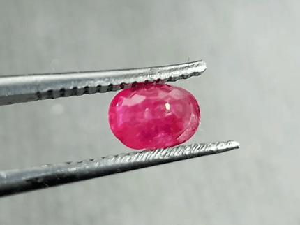 0.76ct Burmese Ruby, 100% Natural Untreated Gem - SMSGEMS 