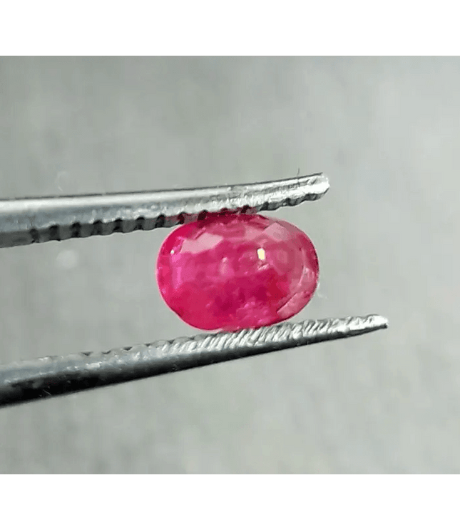 0.76ct Burmese Ruby, 100% Natural Untreated Gem - SMSGEMS 