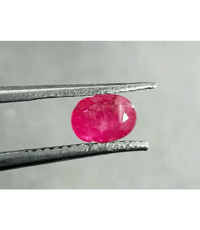 0.76ct Burmese Ruby, 100% Natural Untreated Gem - SMSGEMS 