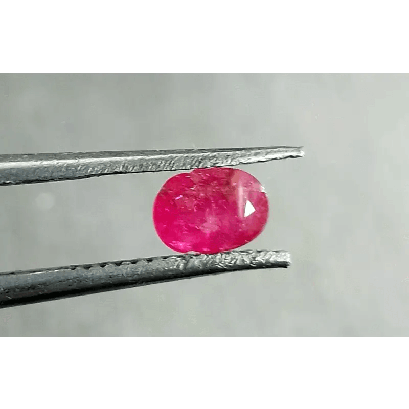 0.76ct Burmese Ruby, 100% Natural Untreated Gem - SMSGEMS 