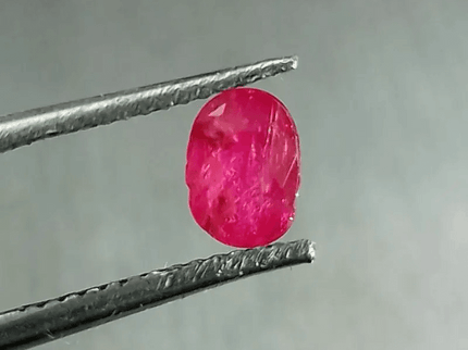 0.76ct Burmese Ruby, 100% Natural Untreated Gem - SMSGEMS 