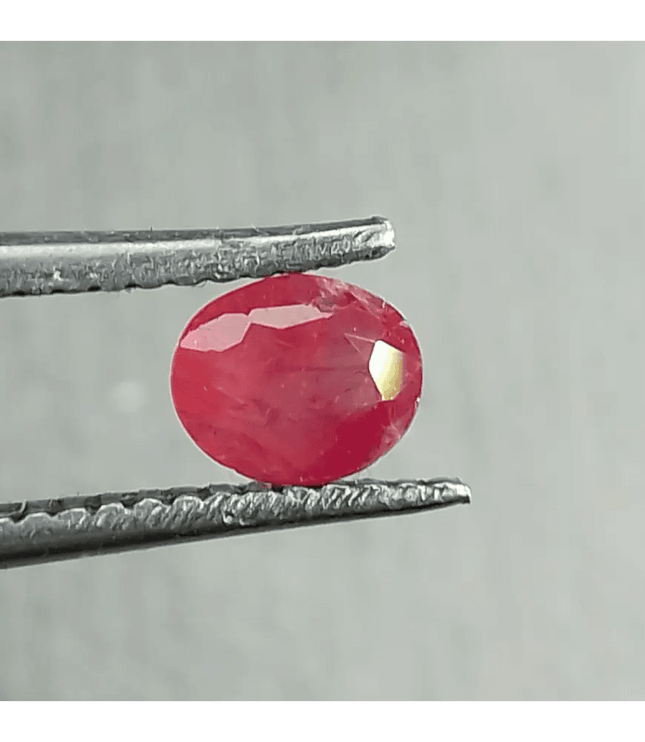 0.77ct Burmese Ruby, 100% Natural Untreated Gem - SMSGEMS 