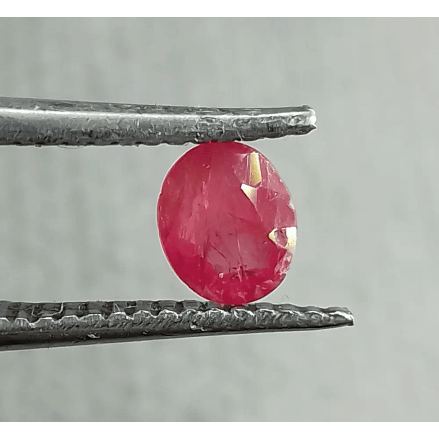 0.77ct Burmese Ruby, 100% Natural Untreated Gem - SMSGEMS 