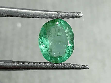 0.80ct Zambian Emerald, 100% Natural Gem - SMSGEMS 