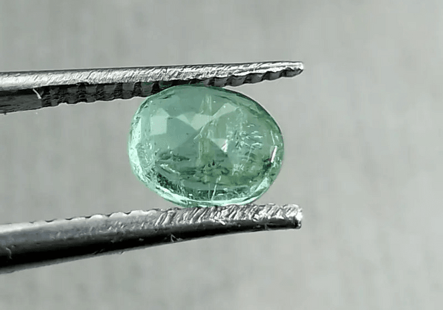 0.80ct Zambian Emerald, 100% Natural Gem - SMSGEMS 