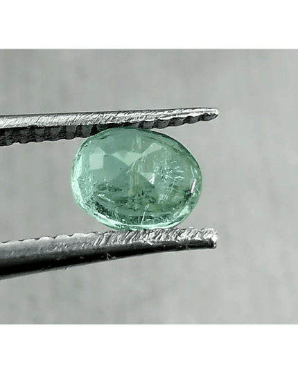 0.80ct Zambian Emerald, 100% Natural Gem - SMSGEMS 
