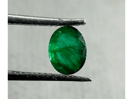 0.80ct Deep Green Emerald, 100% Natural Gem - SMSGEMS 