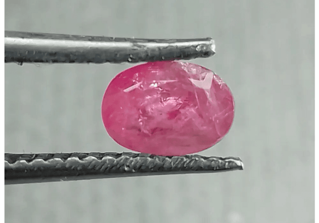 0.85ct Burmese Ruby, 100% Natural Untreated Gem - SMSGEMS 