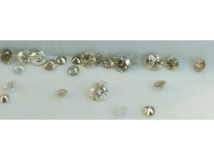 0.91ct faint to Fancy light Color natural untreated Diamond Parcel. - SMSGEMS 