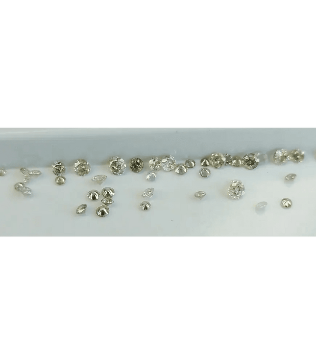 0.91ct faint to Fancy light Color natural untreated Diamond Parcel. - SMSGEMS 