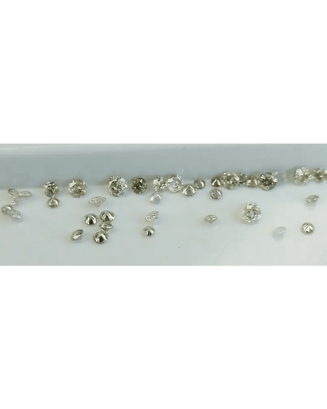 0.91ct faint to Fancy light Color natural untreated Diamond Parcel. - SMSGEMS 