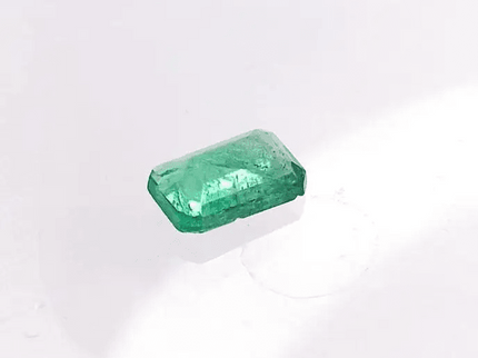 1.00ct Ethiopian Emerald Cut Emerald, 100% Natural Earth mined Gemstone - SMSGEMS 