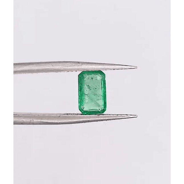 1.00ct Ethiopian Emerald Cut Emerald, 100% Natural Earth mined Gemstone - SMSGEMS 
