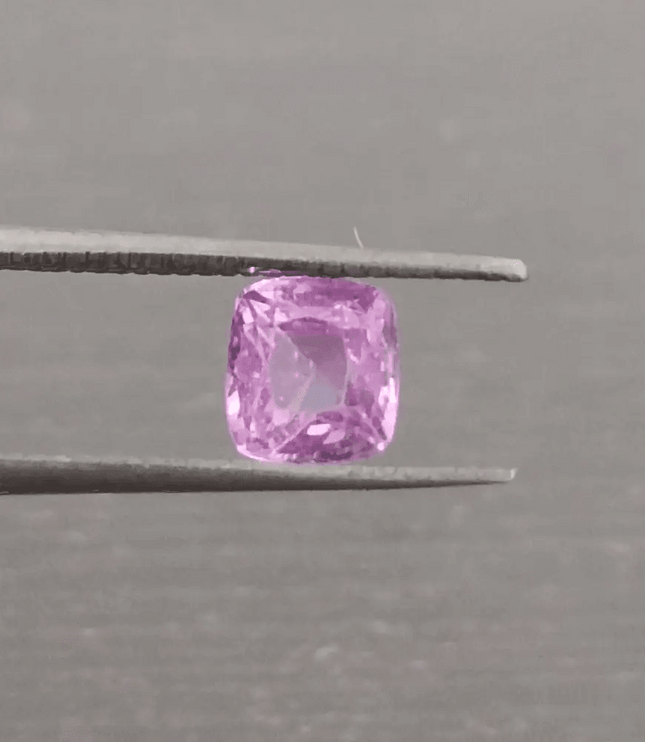 1.00ct Pink Ceylon Sapphire, 100% Natural untreated Gem - SMSGEMS 