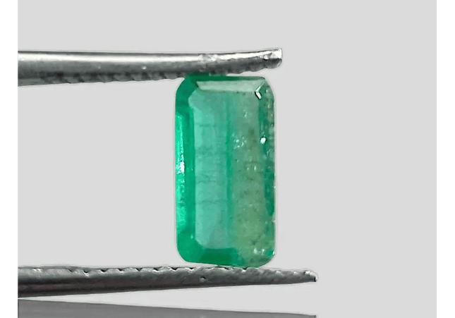 1.01ct Zambian Emerald , 100% Natural Gem - SMSGEMS 