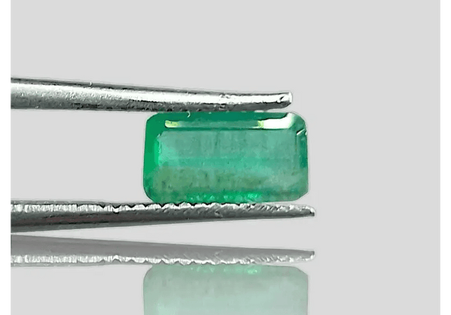 1.01ct Zambian Emerald , 100% Natural Gem - SMSGEMS 