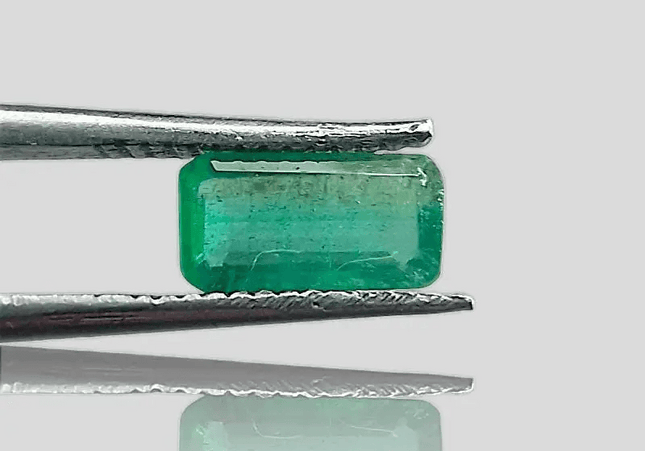 1.01ct Zambian Emerald , 100% Natural Gem - SMSGEMS 