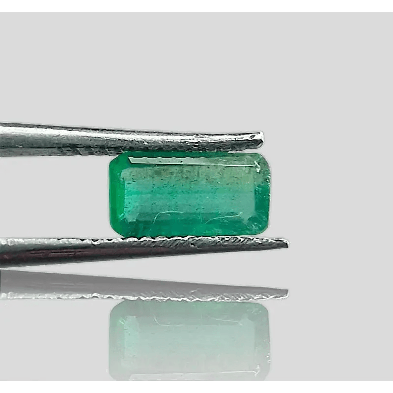 1.01ct Zambian Emerald , 100% Natural Gem - SMSGEMS 