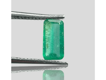 1.01ct Zambian Emerald , 100% Natural Gem - SMSGEMS 