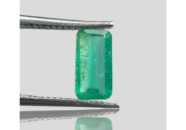 1.01ct Zambian Emerald , 100% Natural Gem - SMSGEMS 