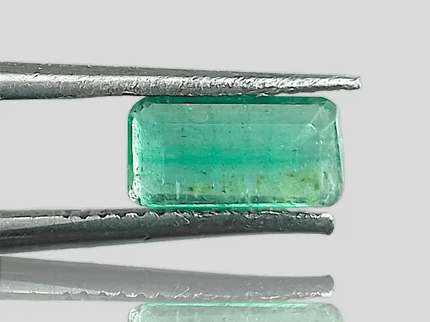 1.01ct Zambian Emerald , 100% Natural Gem - SMSGEMS 